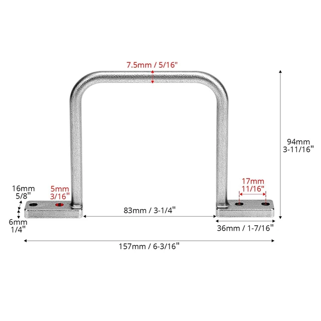 Alt view image 2 of 7 - 25 Pcs 3-Inch Aluminum Distribution D Rings, for Efficient Electric Cable Sorting in Commercial & Residential Settings, Silver