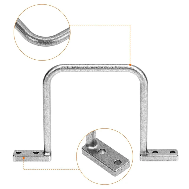 Alt view image 6 of 7 - 25 Pcs 3-Inch Aluminum Distribution D Rings, for Efficient Electric Cable Sorting in Commercial & Residential Settings, Silver