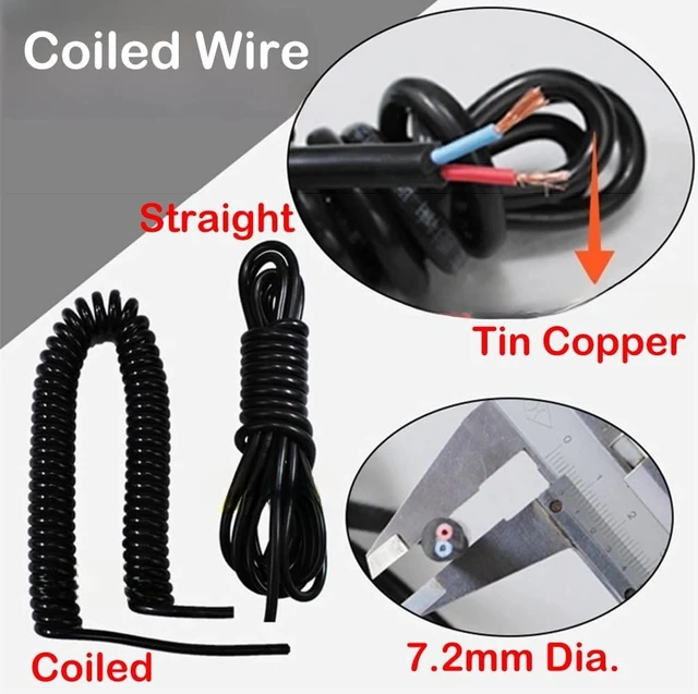 Alt view image 5 of 7 - Anti-Static Ground Cable Clamp with 16.4ft Coiled Cable, Aluminum Alloy, 3 Copper Nails, Clamps 23mm for Gas Station, Oil Depot & Chemical Plant