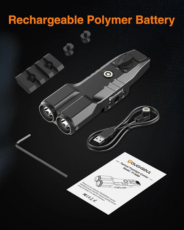 Alt view image 7 of 7 - MLOK/Picatinny Mounted 940nm IR Illuminator 2-in-1 Infrared LED Light