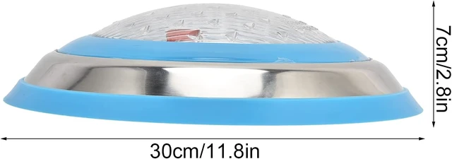 Alt view image 2 of 7 - 12V AC 54W LED Inground Pool Light, IP68 Waterproof, White Light
