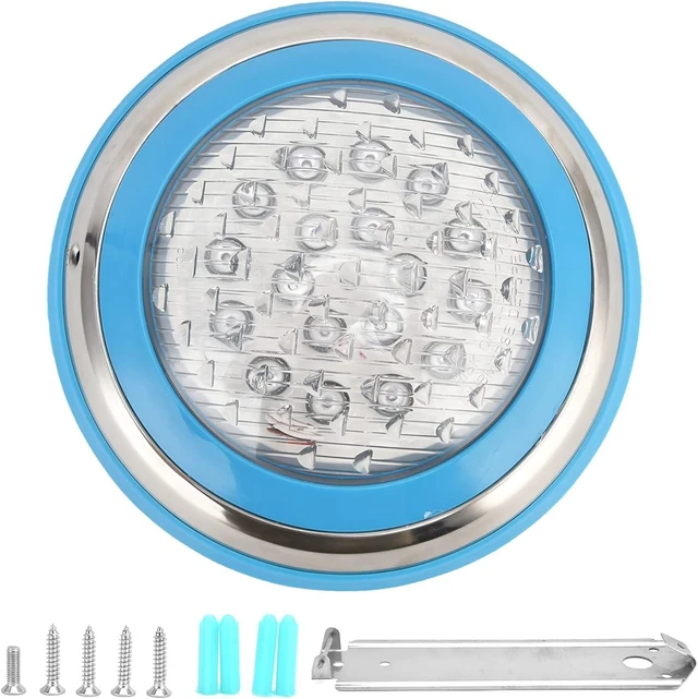 Main image of 12V AC 54W LED Inground Pool Light, IP68 Waterproof, White Light