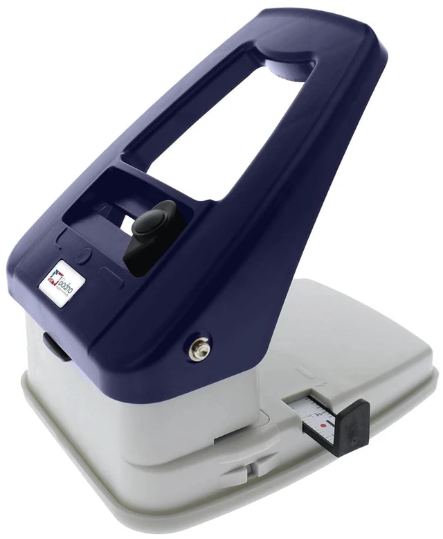 Main image of 3-in-1 ID Badge Slot Punch (Works with All PVC Cards and ID Card Printers) (Blue, 3 in One)