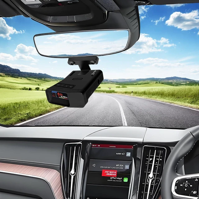 Alt view image 7 of 7 - Aluminum Mirror Mount Bracket Radar Detector Mount (for Uniden R7 R8 R8w Radar Detector Mount)