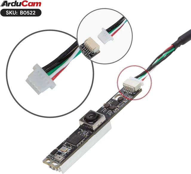 Alt view image 4 of 7 - 16MP Autofocus USB Camera, USB2.0 Mini UVC Lightburn Cam, Security PC Camera Module & Laser Engraver Webcam for Windows, Linux, Android & Mac OS