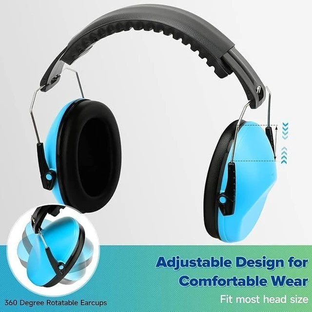 Alt view image 7 of 7 - 6-Pack Noise Cancelling Headphones for Kids, 28dB SNR Noise Reduction Ear Muffs for Children/Toddler, Hearing Protection for Fireworks/Monster Truck