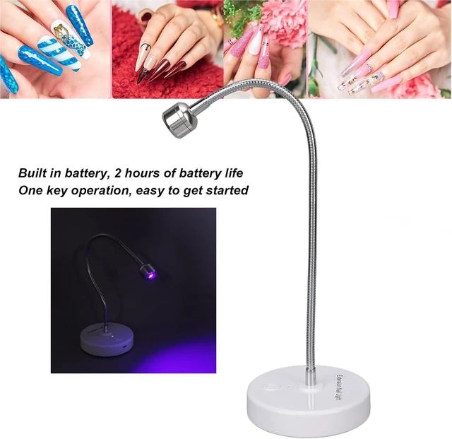 Alt view image 2 of 7 - 3W USB Input Flash Cure LED Light for Nails Nail Dryer & Nail Extension Gel Curing Lamp for Outdoor Stall Gel Nail Curing