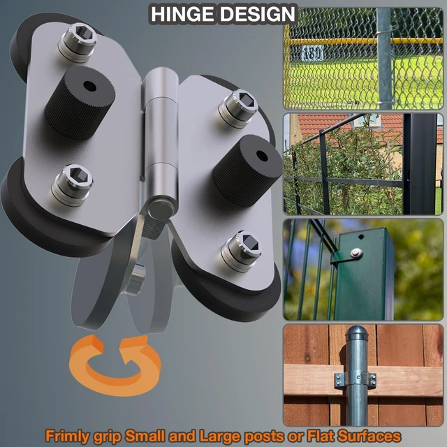 Alt view image 4 of 7 - Magnetic Fence Mount for Mevo Start, GoPro, iPhone & Action Cameras - Two 1/4" Mount Points, Camera Holder for Game Changer at Baseball Field