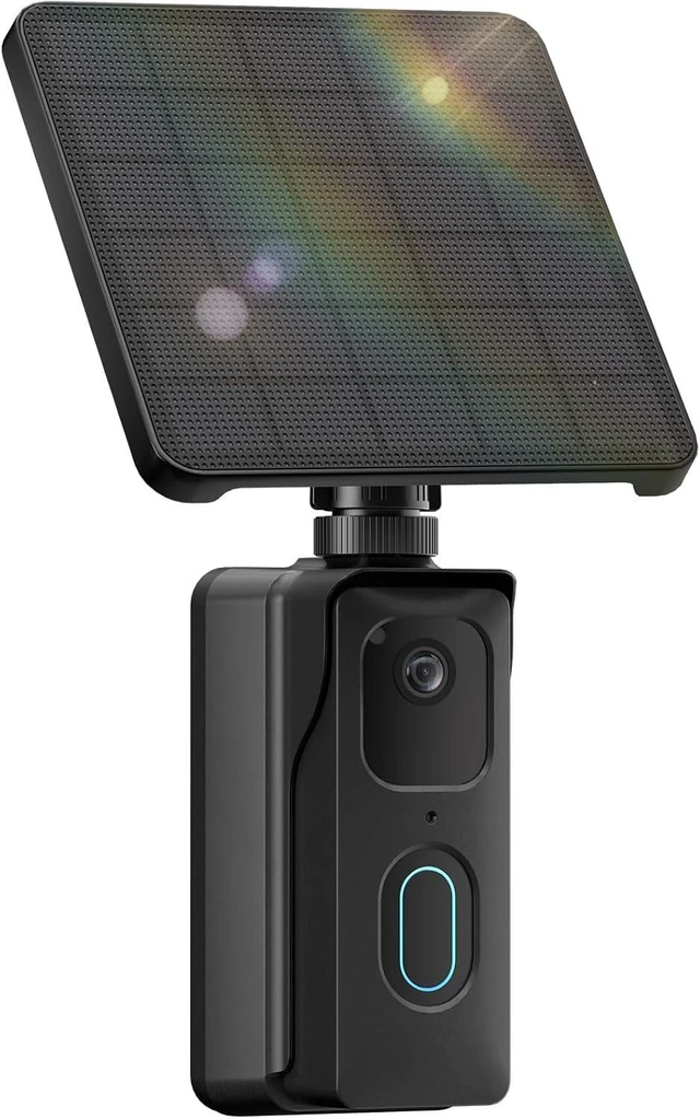 Main image of 13200mAh Solar Charging Base Station for Blink Doorbell 2nd Gen 4W High-Efficiency Solar Panel, IP67 Waterproof External Power Supply