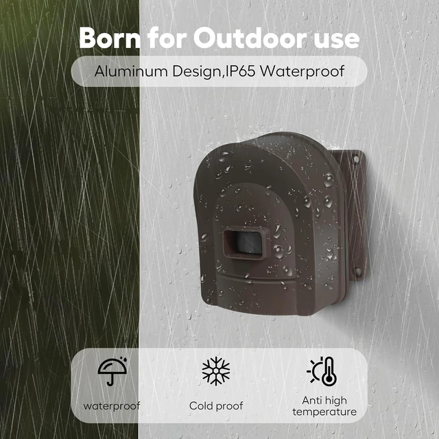 Alt view image 4 of 7 - Hosmart Driveway Alarm, 1/2 Mile Wireless Sensor System & Alert, Weatherproof Outdoor Motion Sensor & Detector to Protect Outdoor/Indoor Property