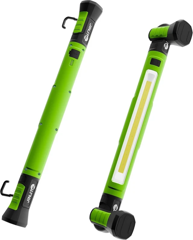 Main image of Rechargeable LED Magnetic Work Light Bar, 3000LM 5200mAh Under Hood Mechanic Light for Garage, Workshop, Vehicle Inspection (1 Pack Green)