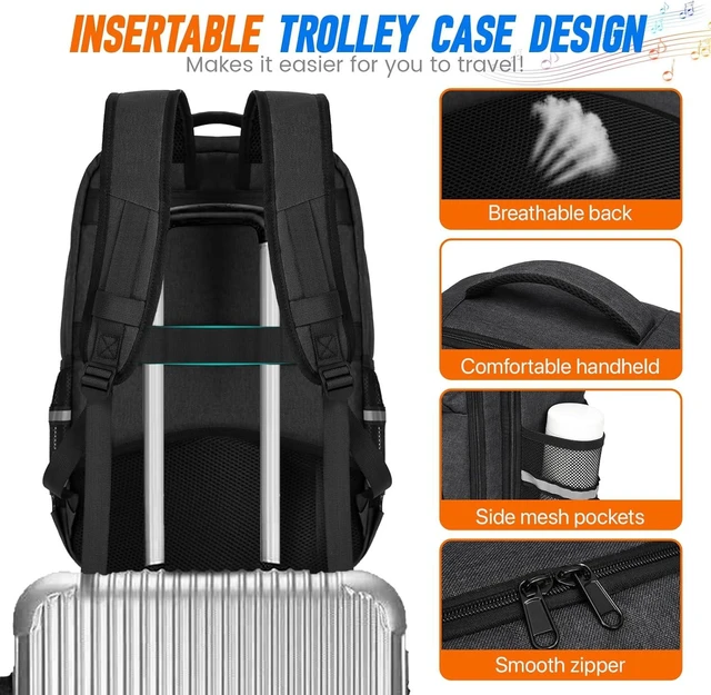 Alt view image 5 of 7 - DJ Mixer Storage Backpack Travel Case Audio Mixer Bag for RODECaster Pro, Pro II & RC Duo, Podcast Case for Microphones & More Equipment