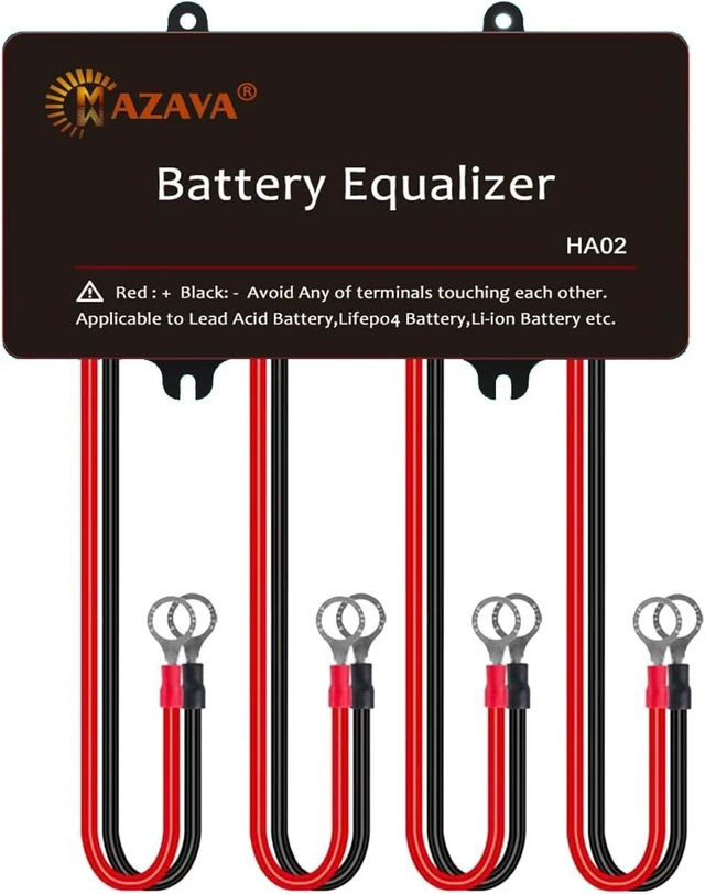 Main image of HA02 Battery Equalizer Voltage Balancer For 4 Batteries in Series-Parallel 48V Systems, Extends Solar Battery Life