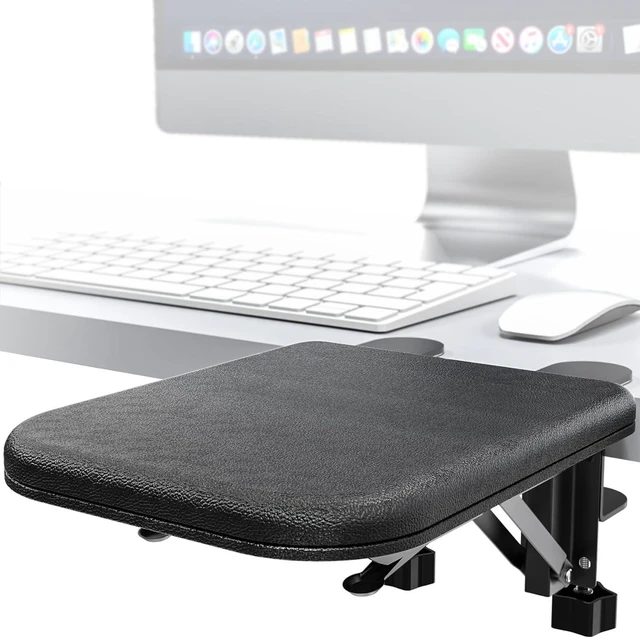 Main image of Ergonomic Arm Rest & Desk Extender Soft Sponge Built-in, Comfortable Foldable Elbow Rest for Desk, Home & Office (1pcs)