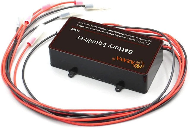 Alt view image 4 of 5 - HA02 Battery Equalizer Voltage Balancer For 4 Batteries in Series-Parallel 48V Systems, Extends Solar Battery Life