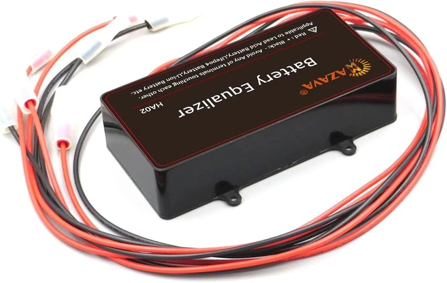 Alt view image 5 of 5 - HA02 Battery Equalizer Voltage Balancer For 4 Batteries in Series-Parallel 48V Systems, Extends Solar Battery Life