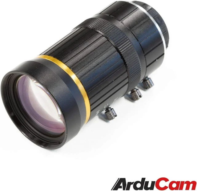 Alt view image 3 of 6 - 8-50mm C-Mount Zoom Lens for Raspberry Pi HQ Camera with C-CS Adapter
