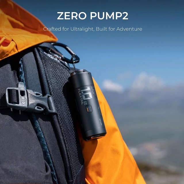 Alt view image 7 of 7 - Zero Pump 2 Rechargeable Air Pump for Inflatables, 1 oz Ultra-Mini Portable Electric Pump for Pool Floats, Air Bed & Air Mattress