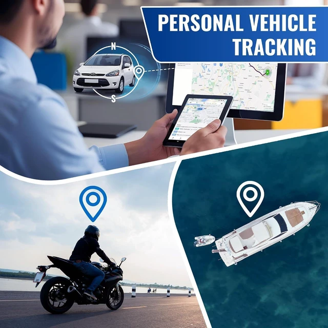 Alt view image 6 of 7 - 104-Plus 4G Magnetic GPS Tracker for Vehicle Easy Mount, Car, Van & Motorbike, Live Tracking, Up to 4 Month Battery, Low Cost Plans, Free Trial