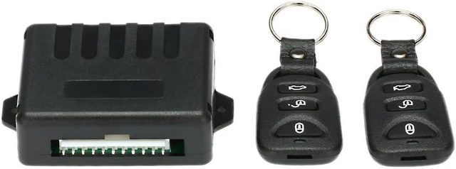 Alt view image 3 of 7 - Universal Car Keyless Entry System Kit, 4PCS 12V Car Door Lock Actuator with Remote, Central Locking System, Remote Central Door Locking System