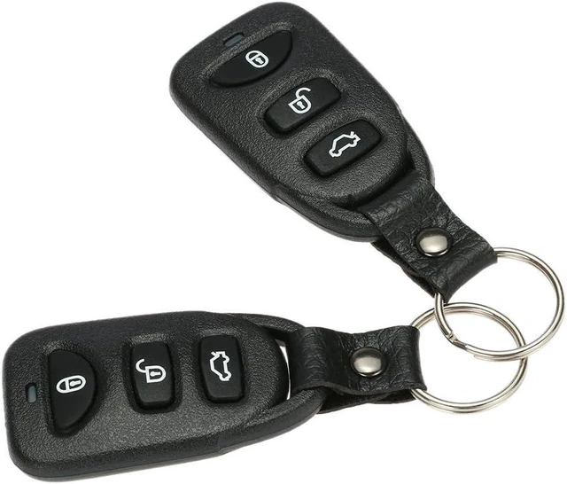 Alt view image 4 of 7 - Universal Car Keyless Entry System Kit, 4PCS 12V Car Door Lock Actuator with Remote, Central Locking System, Remote Central Door Locking System