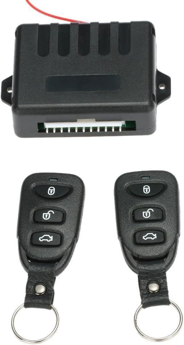 Alt view image 6 of 7 - Universal Car Keyless Entry System Kit, 4PCS 12V Car Door Lock Actuator with Remote, Central Locking System, Remote Central Door Locking System