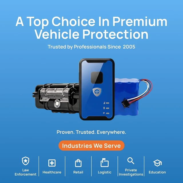 Alt view image 3 of 7 - Hidden GPS Car Tracker for Vehicles, 140-Day Long Lasting Battery LTE Tracking Device with Magnetic Case & Extended Battery, Subscription Required