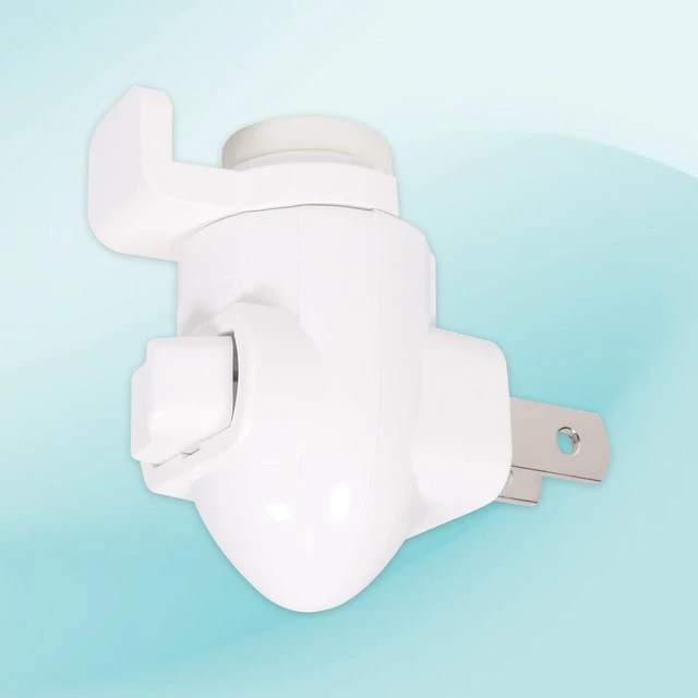 Alt view image 6 of 6 - Plug-In Night Light Module Base Socket with On/Off Switch & Shade Mounting Clip for Your Decorative Night Light (20-Pack)
