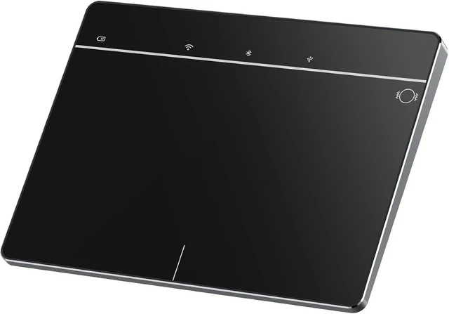 Main image of Portable Wireless Bluetooth Trackpad for Windows 10 & 11, 3-in-1 Connectivity, High Precision Multi-Touch Gesture Control for PC & Laptop (Black)