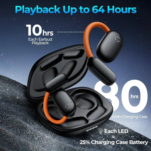 Alt view image 5 of 7 - AI Translation Earbuds Real Time - 164 Language Translator Device, No Subscription, Simultaneous Interpretation for Face-to-Face, Photo/Audio/Video, Matte Black