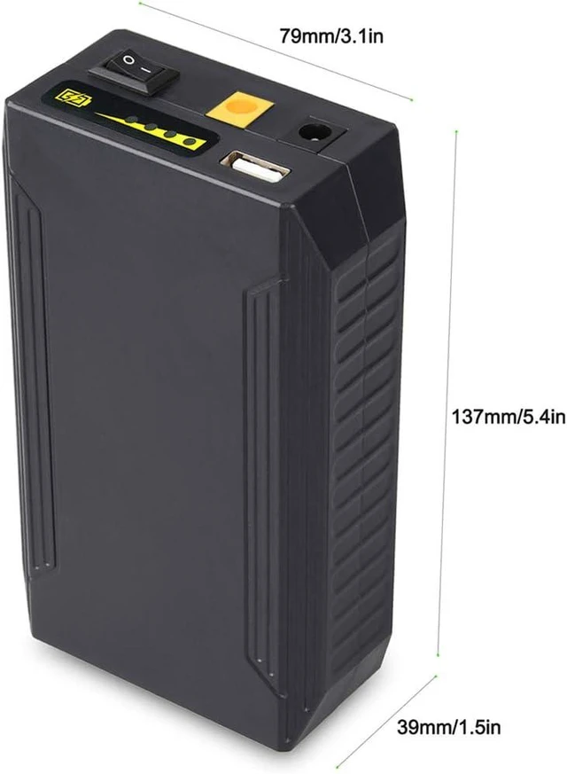 Alt view image 3 of 5 - Portable Power Bank 99.9Wh Multi Voltage 12V/9V & 5V USB Power Supply for LED Strip, CCTV Camera, Heated Jacket, Phone & Spectra Pump
