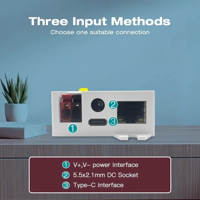 Alt view image 6 of 7 - Elite ESP32 WLED LED Strip Controller 4 Outputs, Ethernet, Microphone, UART, Energy-Saving 20A Relay & Pluggable Fuse for WS2811 WS2812 SK6812 WS2815 Addressable RGB IC