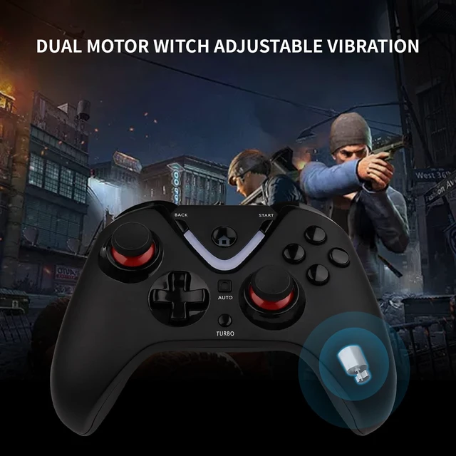 Alt view image 7 of 7 - Wireless Game Controller with LED Lighting Compatible with Xbox One S/X, Xbox Series S/X Gaming Gamepad, Remote Joypad with 2.4G Wireless Adapter, Rechargeable Battery