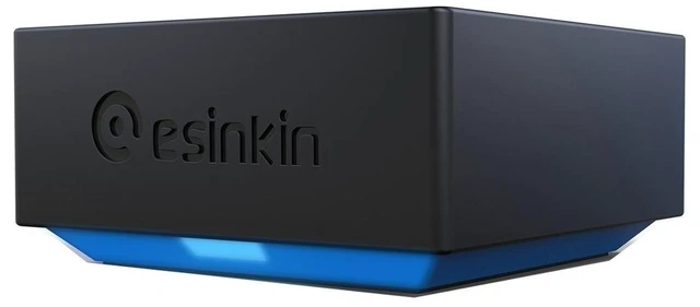 Alt view image 3 of 7 - Bluetooth Audio Adapter for Music Streaming Sound System, Esinkin Wireless Audio Adapter Works with Smartphones and Tablets, Bluetooth Receiver for Home Stereo