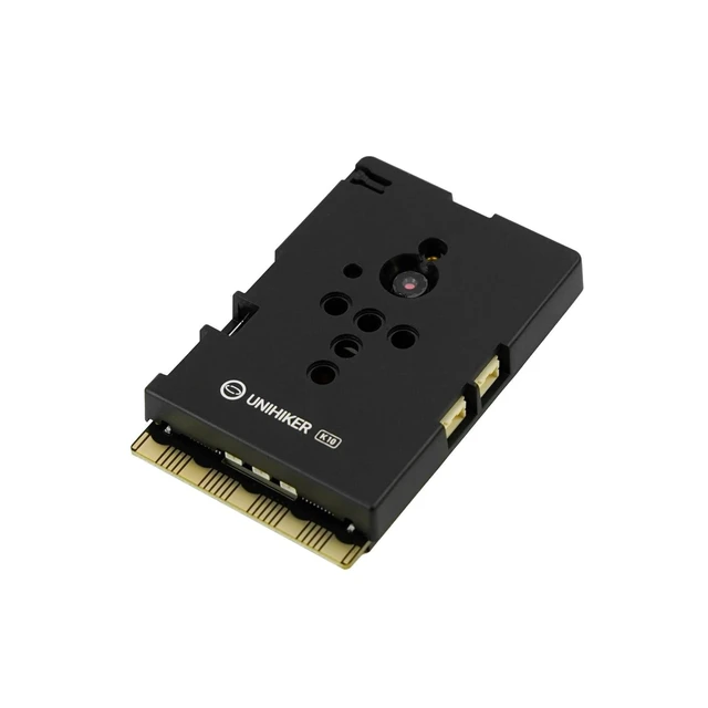Alt view image 8 of 10 - UNIHIKER K10 Starter Kit AI Coding Board with Protective Case & Sensor Cables ^^ ESP32-S3, Built-in Camera, Color Display, Offline Voice ^^ Graphical and MicroPython Programming for Beginners