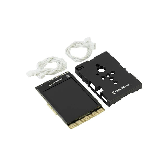 Alt view image 6 of 10 - UNIHIKER K10 Starter Kit AI Coding Board with Protective Case & Sensor Cables ^^ ESP32-S3, Built-in Camera, Color Display, Offline Voice ^^ Graphical and MicroPython Programming for Beginners