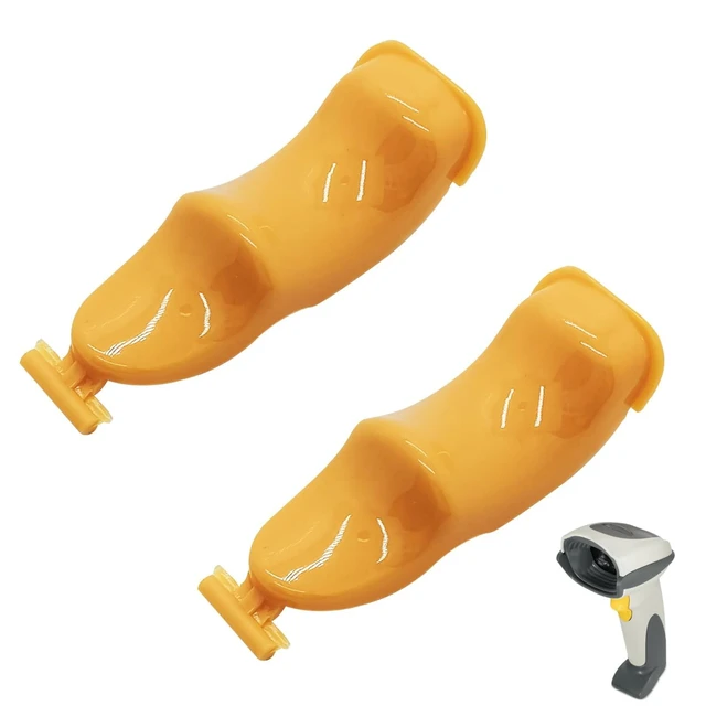 Alt view image 6 of 10 - 2PCS DS6708 Yellow Trigger Button Switch for Zebra for Symbol DS6707 DS6708 Handheld Scanner-High Sensitivity Plastic Starter Button Small Push-Type