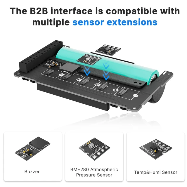 Alt view image 10 of 10 - Heltec ESP32 LoRa V4 Development Board with Touch Screen Case GPS 2800mAh Battery Antenna ESP32 S3 SX1262 Chip Surport WiFi Blue Tooth LoRa for Meshtastic IoT Smart Home