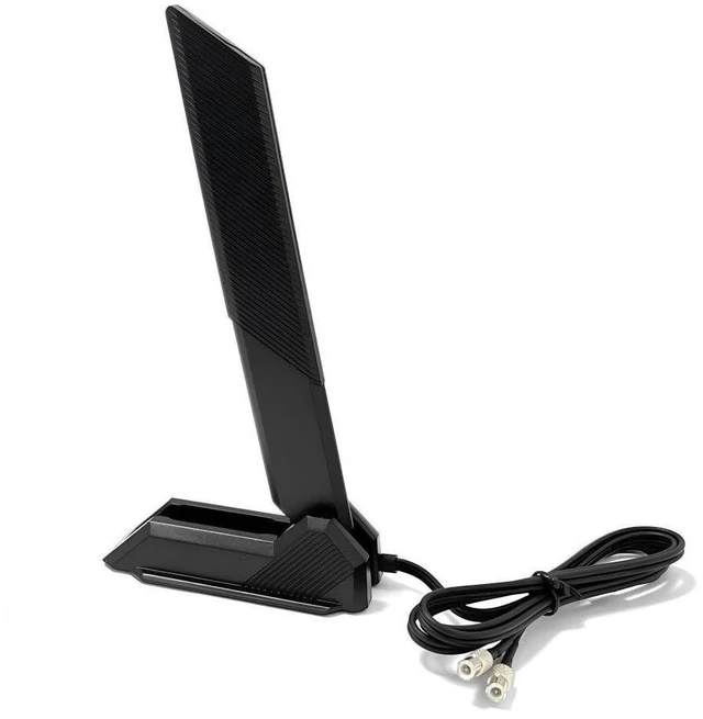 Alt view image 12 of 12 - Gintai WiFi7 6E Tri-Band Antenna 6/5/2.4GHz for MSI MEG Z890 X870E GODLIKEMEG Z790 ACE MAXMPG Z890 X870E Carbon WiFiMAG B850M B860 X870 X870E Tomahawk WiFi Magnetic(2.6ft Cable) (Black) pc Antenna