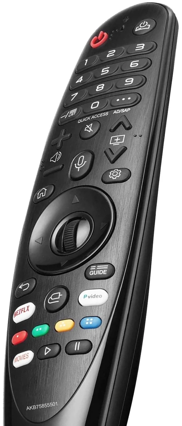 Alt view image 11 of 12 - Magic Remote for LG UHD OLED QNED NanoCell Webos Smart TV Voice Magic Remote Control Replacement AKB75855501 AN-MR20GA MR19BA MR18BA MR21 MR22 MR23 MR24 GA GN, with Voice and Pointer Function