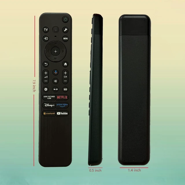 Alt view image 9 of 10 - RMF-TX920U Voice Remote Control Replacement for 2023-2025 Sony BRAVIA Smart TV K-55S20M2 K-65S20M2 K-75S20M2 K-55XR50 K-65XR50 K-75XR50 K-85XR50 K-55XR80 K-65XR80 K-77XR80 K-55XR80M2 K-65XR80M2