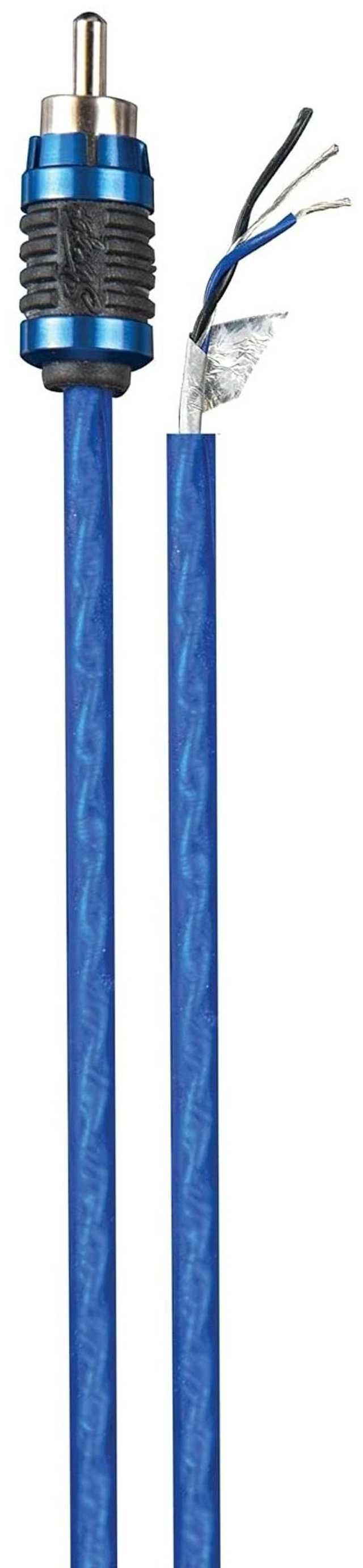 Alt view image 9 of 10 - Stinger 17 Feet 2-Channel Hyper-Flex RCA Interconnect, Shielded Directional to Protect Against Interference, Stereo Interconnects, OFC Copper Audio Cable, SI6217