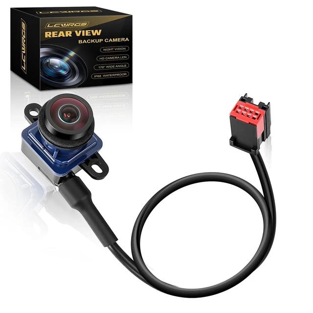 Alt view image 6 of 10 - LCWRGS Reverse Backup Camera Compatible with 2018 2019 2020 2021 Dodge Ram Promaster 1500 2500 3500 Night Vision Rear View Camera Parking Assist Replacement# 68417057AA, 6MJ97ZZZAA