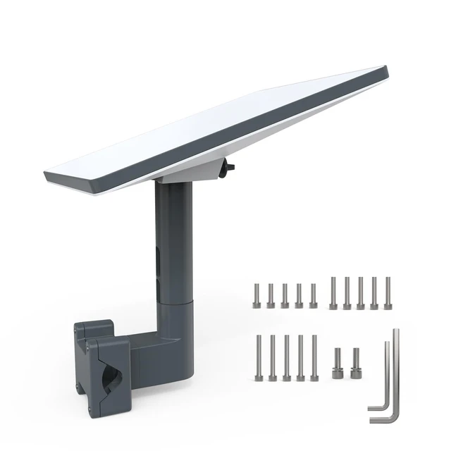 Alt view image 6 of 10 - HOLACA Starlink Mini Mount, Starlink Mini/Mini X RV Ladder Mount, Aluminum Alloy Starlink Kit with Installation Range 0.8"-1.97(20mm-50mm) Pipe Adapter for RV/Ladder/Pole/Rack/Roof