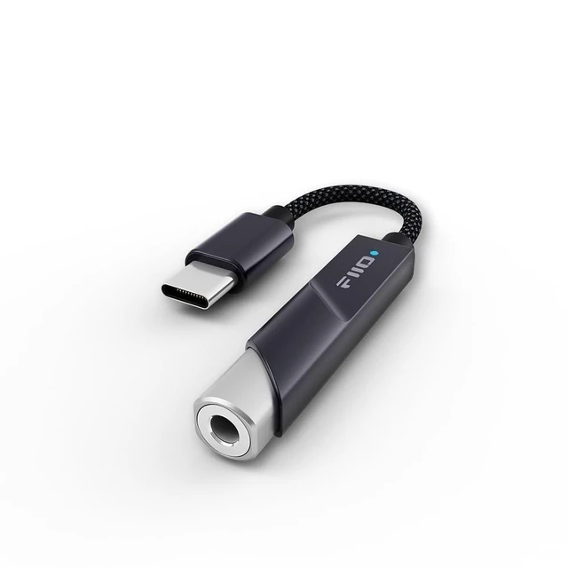Alt view image 6 of 10 - FiiO KA11 USB C to 3.5mm Audio Adapter 32bit/384KHz, USB Type C Dongle HiFi DAC Amplifier for Android/iOS/Windows/Mac (Black, TC)