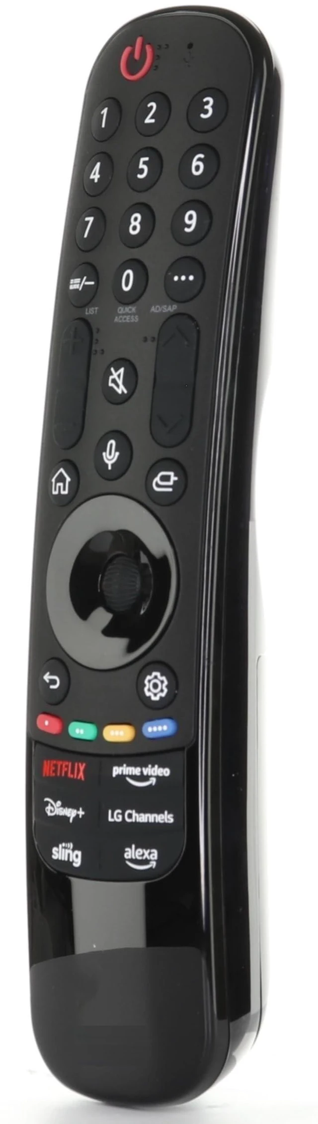 Alt view image 8 of 8 - Dan's Originals OEM MR24GA Magic TV Voice Remote Control with Motion, Voice, Netflix, Prime Video, Disney+, LG Channels, Sling, Alexa - AKB76045002 for All LG TVs - Latest Model 2025