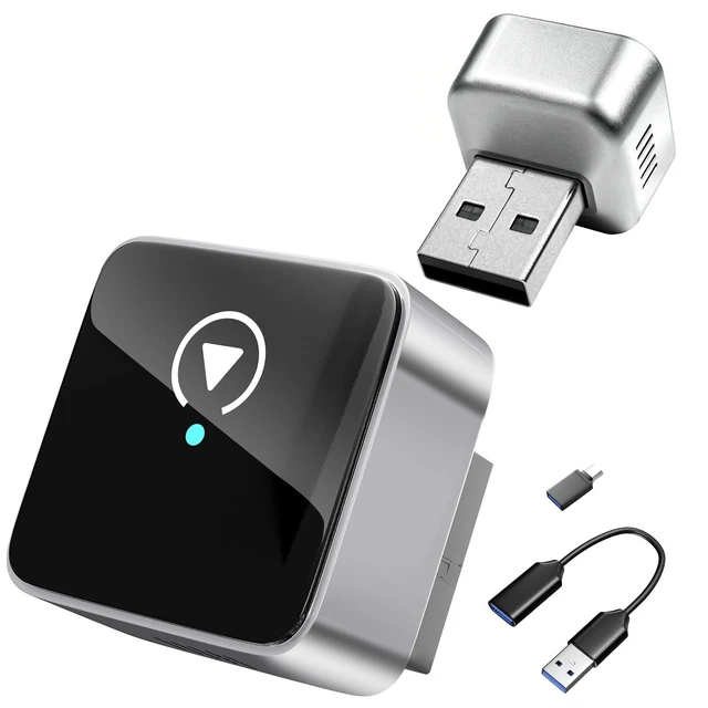 Alt view image 6 of 10 - 2 in 1 Wireless Carplay Adapter, 2026 Upgraded for IOS&Android Auto Dongle