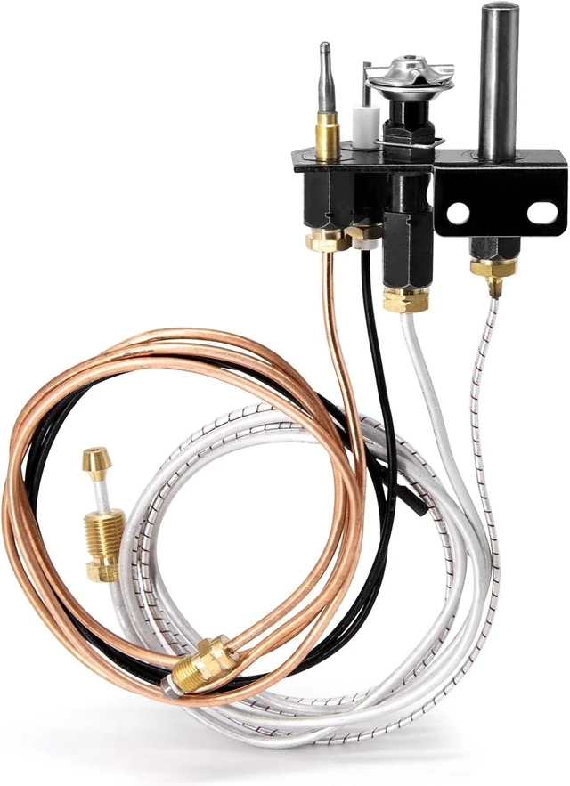 Main image of 69L18 Propane Gas (LP) Pilot Assembly with Thermocouple, 69L1801 / 108084-03 Replacement for Lennox Elite, IHP, Merit, Superior, Astria Direct Vent Fireplaces & Inserts