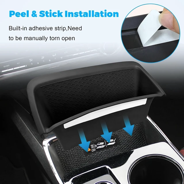 Alt view image 7 of 7 - 5 Set Organizer for 2025 2026 Chevy Equinox Accessories with No-Slip Mat