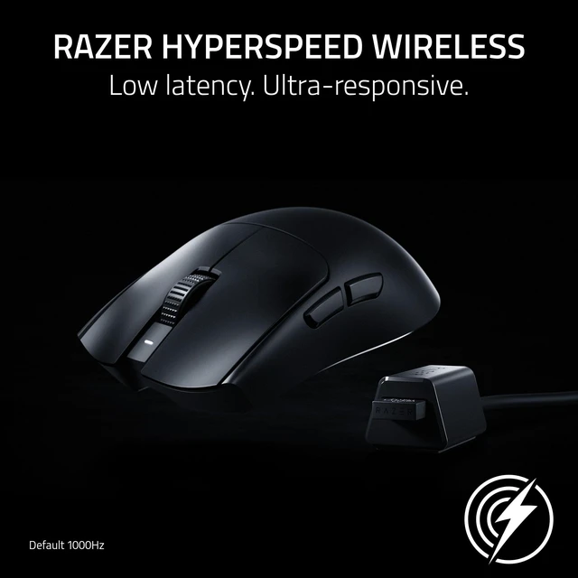 Alt view image 4 of 7 - Viper V3 Pro SE Wireless Gaming Mouse, 95 Hr Battery, 54g, Black | 35K DPI Optical Sensor, Gen3 Optical Switches, 8 Programmable Controls, 95 Hr Battery, 1000 Hz Polling Rate, for PC & Mac